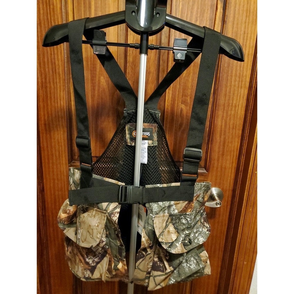 NWT NEW Outfitters Ridge Mens Fusion 3D‎ Camouflage Strap Vest Brown Large 42/44